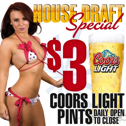 $3 Coors Light | Hollywood Strip Club Connecticut